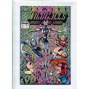 Wild Cats #2 Image Comics 1992 Comic Book Jim Lee Foil